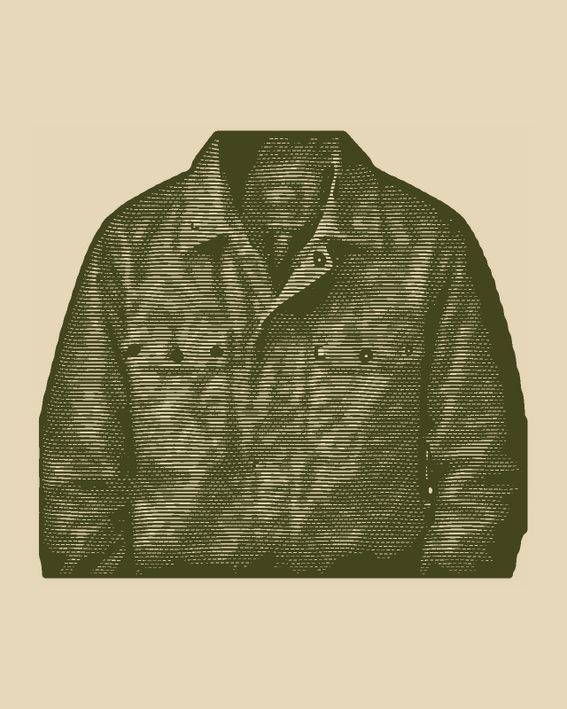 Founder's Jacket, engraved